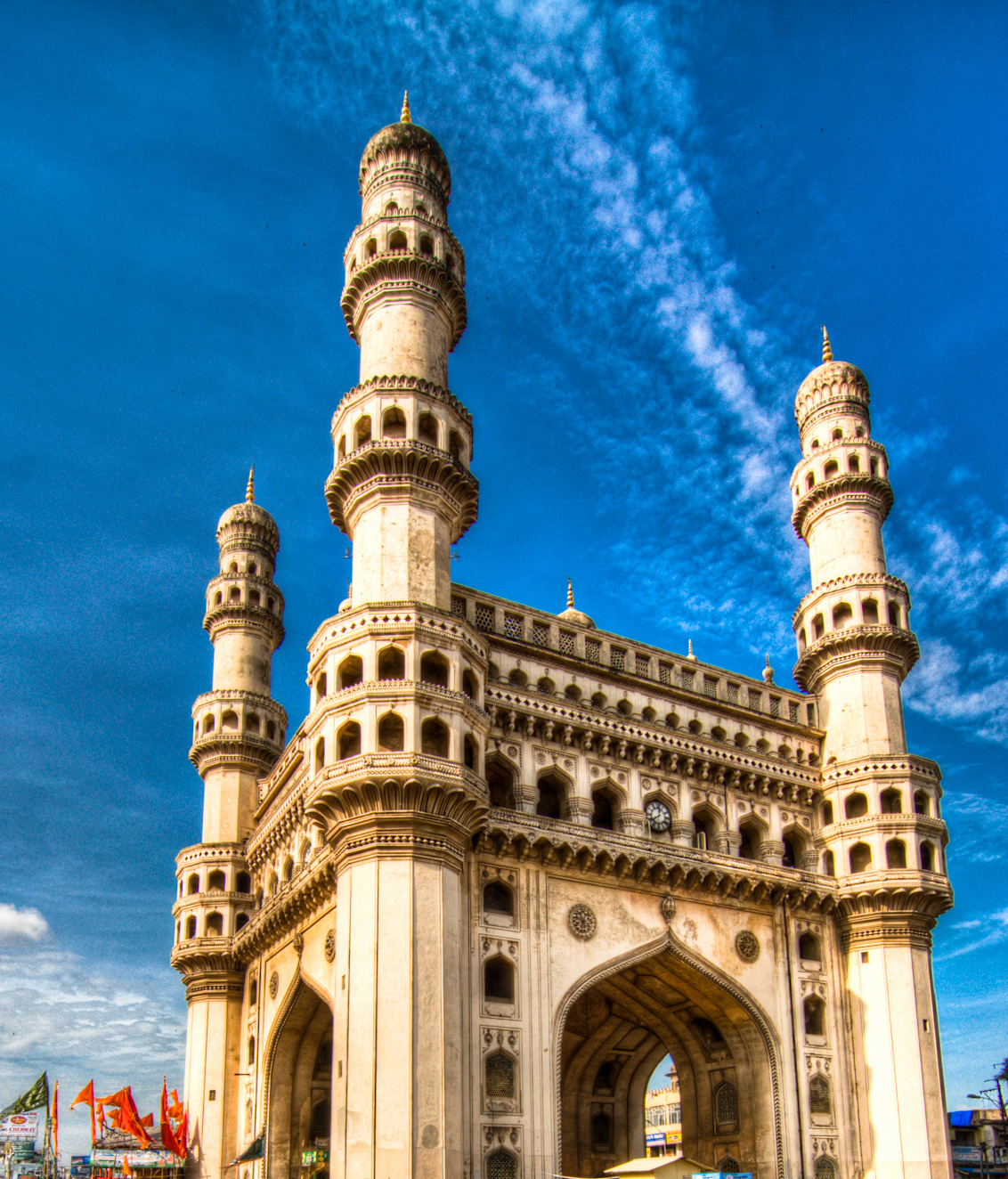 Charminar Monument And Mosque Hyderabad Telangana India