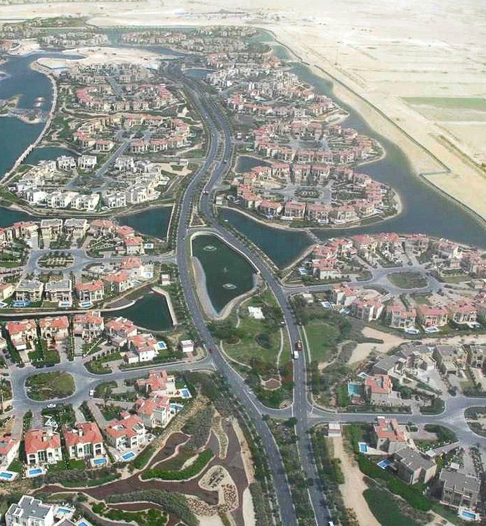 Jumeirah Garden City In Dubai Master Plan Of Big Garden City Will Be Completed In 2015 End