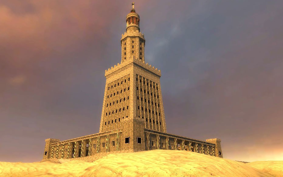 The Beautiful Lighthouse of Alexandria Egypt