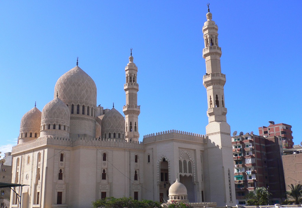 El-Mursi Abul Abbas Mosque - A Famous Muslim Mosque In Alexandria, Egypt