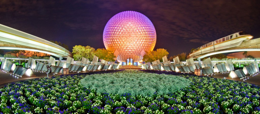 Epcot Park In Florida, U.S.A - The Most Visited Theme Park In The World