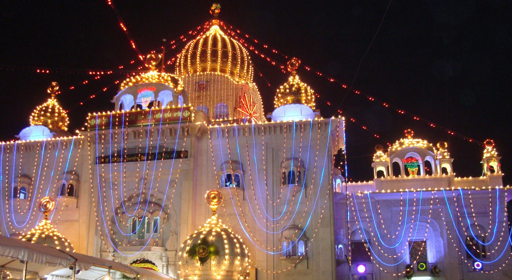 Gurudwara Bangla Sahib or Sikh House Of Worship In New Delhi, India