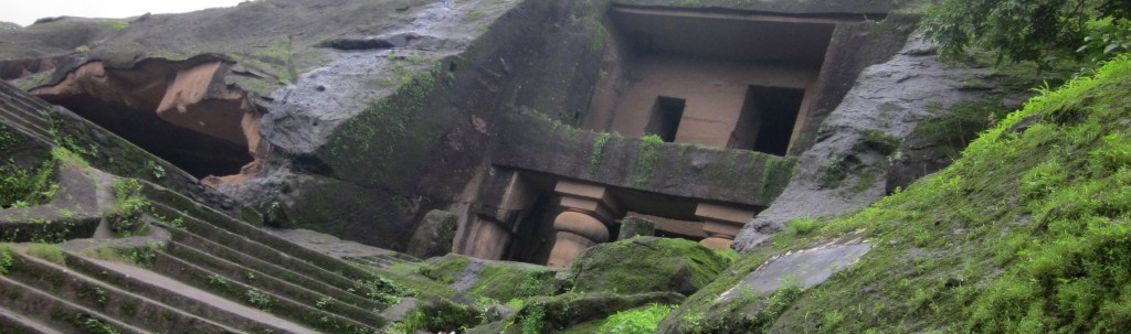Kanheri Caves - North Of Borivali On The Western Outskirts Of Mumbai - India