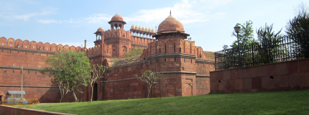 Red Fort - The Residence Of Mughal Emperor In Delhi, India