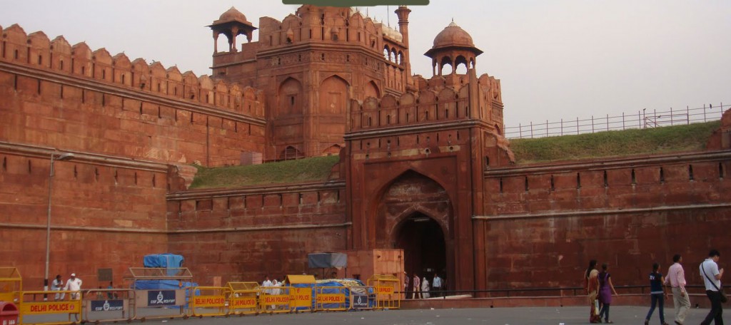 Red Fort - The Residence Of Mughal Emperor In Delhi, India