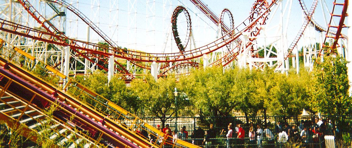 Six Flags Magic Mountain Park - Valencia, California, Los Angeles