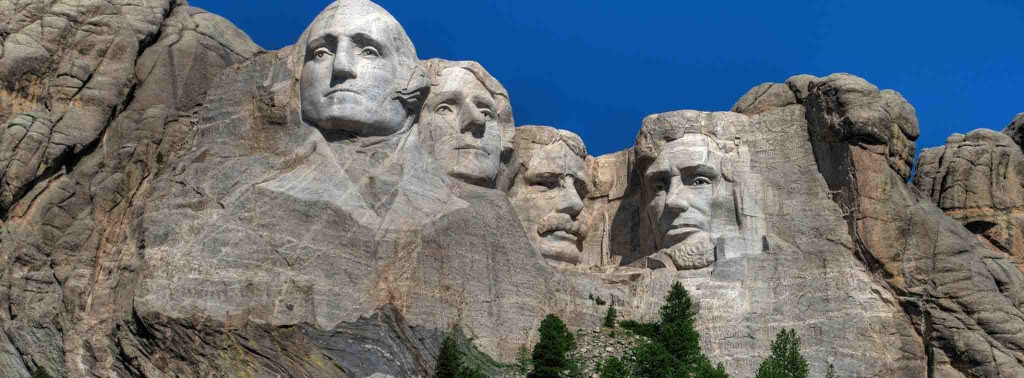 The Mount Rushmore National Memorial - Keystone - South Dakota - United States