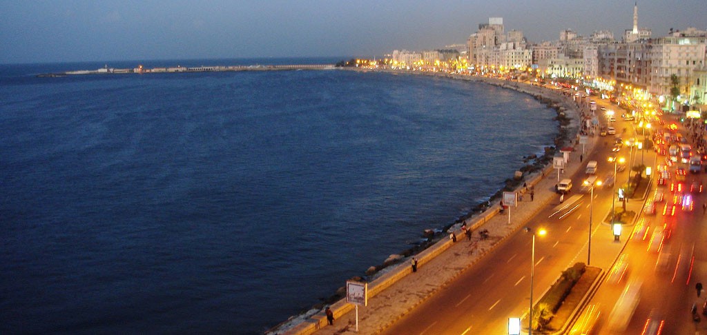 Corniche Alexandria Eastern Harbour, Egypt