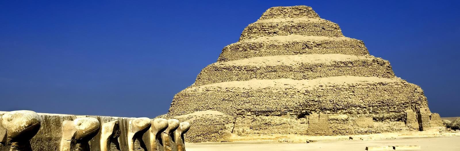Pyramid of Djoser Saqqara Necropolis, Egypt
