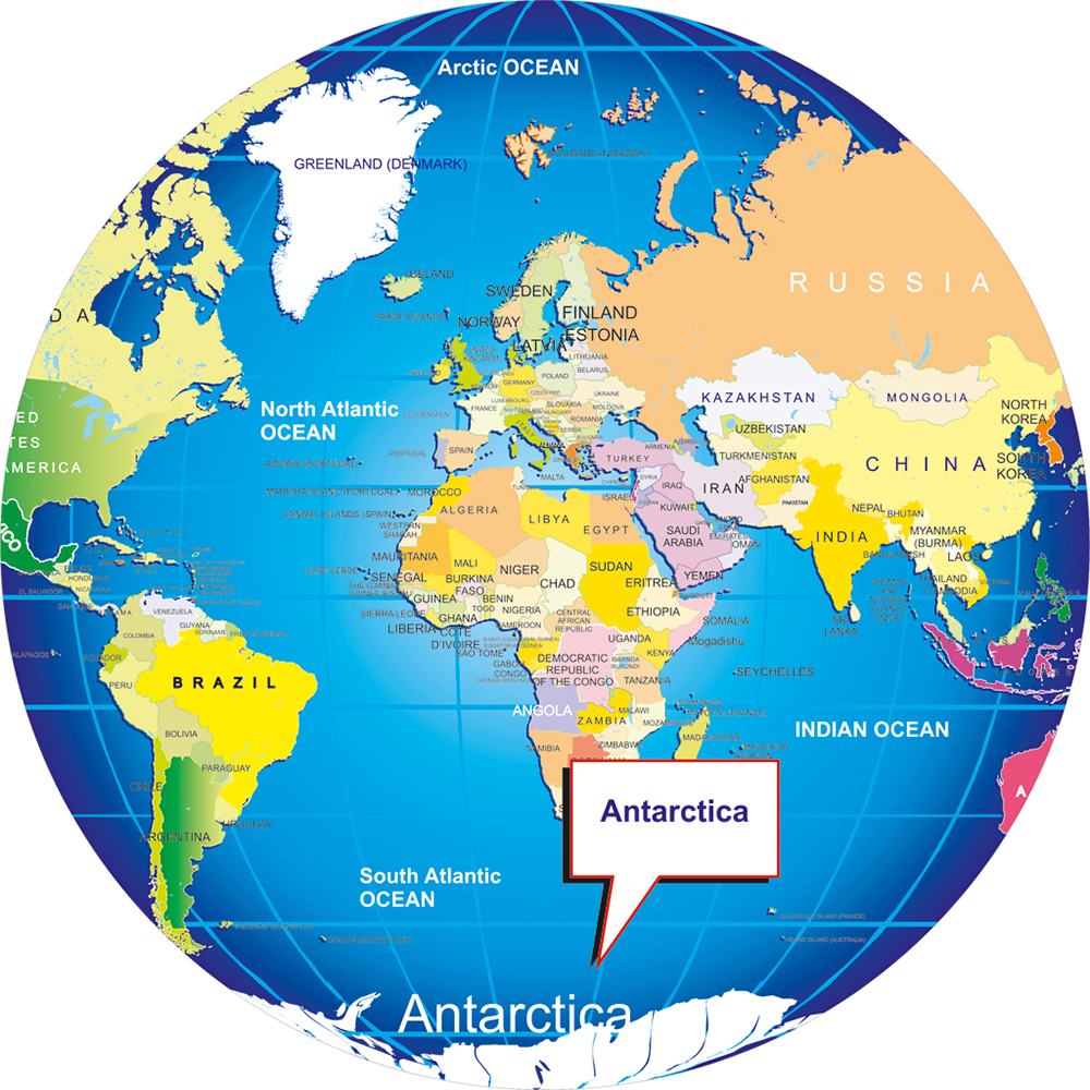 antarctic - beautiful global