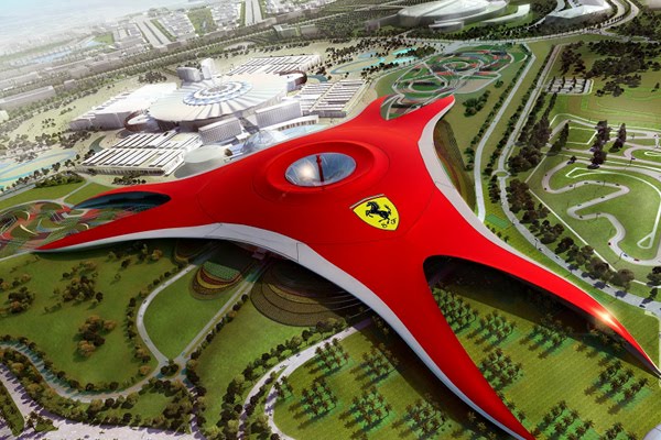 003 7 Ferrari World Abu Dhabi , UAE Beautiful Global