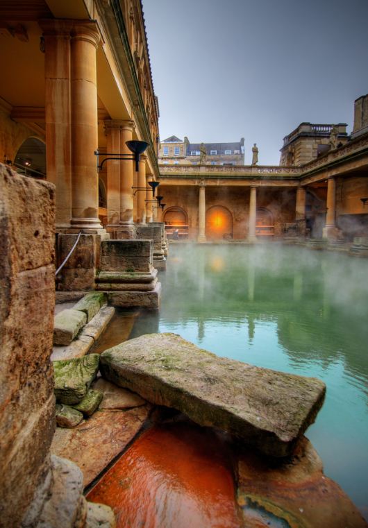 Romans Baths England 3 Romans Baths, England Beautiful Global