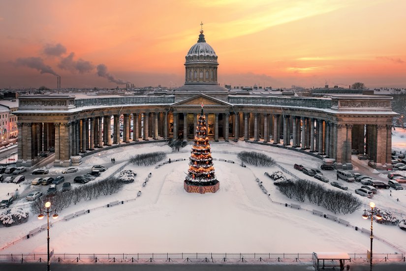 002 Kazan Cathedral. Saint Petersburg, Russia Beautiful Global